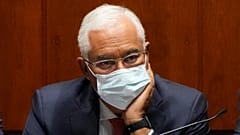 O primeiro-ministro durante o debate do Orçamento do Estado de 2022