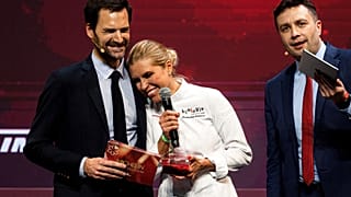 Екатерина Алёхина на торжественной презентации гида Michelin