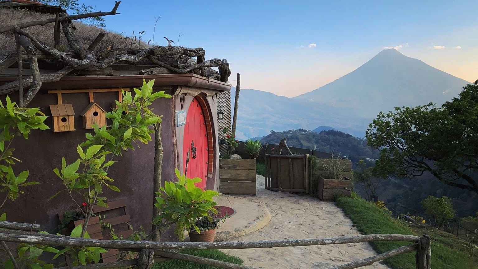 A hobbit hole is one place to get back to nature.