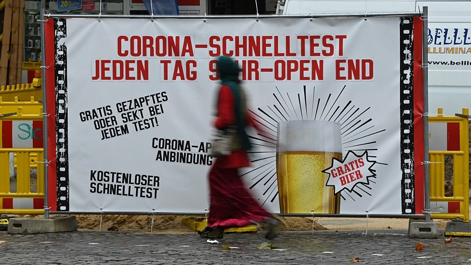 Coronavirus-Test-Angebot in Dortmund