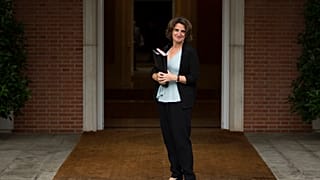 Spain's then Energy and Environment Minister Teresa Ribera poses for the media at the Moncloa palace in Madrid, June 8, 2021.