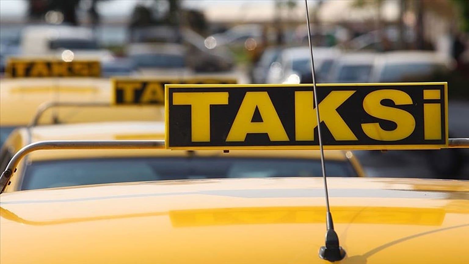 İstanbul'da taksiler