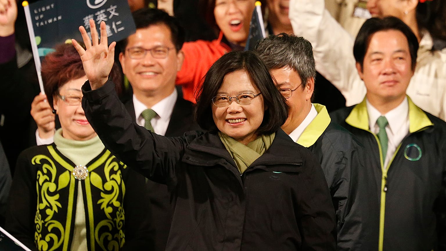 Tayvan lideri  Tsai Ing-wen 