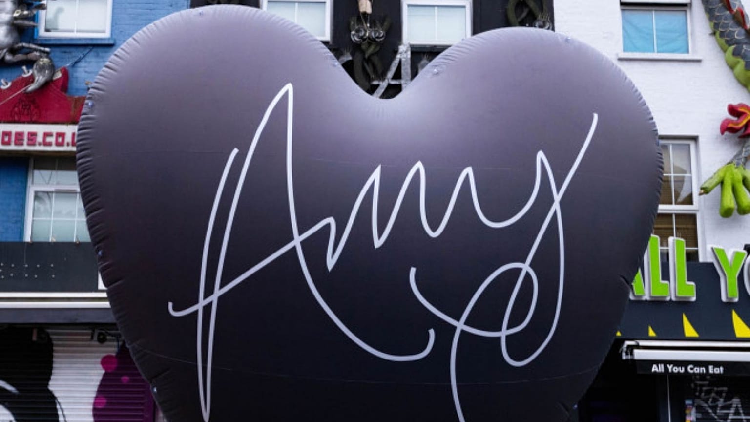 Camden is embracing the singer's Grammy-winning album with two art installations
