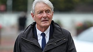 David Henderson arrives at the Cardiff Crown Court on October 18, 2021