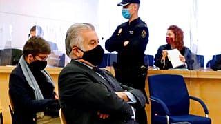El extesorero del Partido Popular, Luis Bárcenas, ante el tribunal en una imagen de archivo