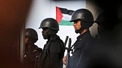 عناصر من أجهزة الأمن التابعة لحركة حماس في قطاع غزة