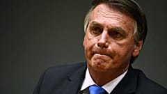 Jair Bolsonaro à Brasilia (Brésil), le 22 octobre 2021
