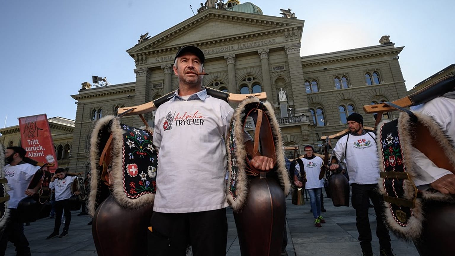 Freiheitstrychler in Bern - Symbolbild