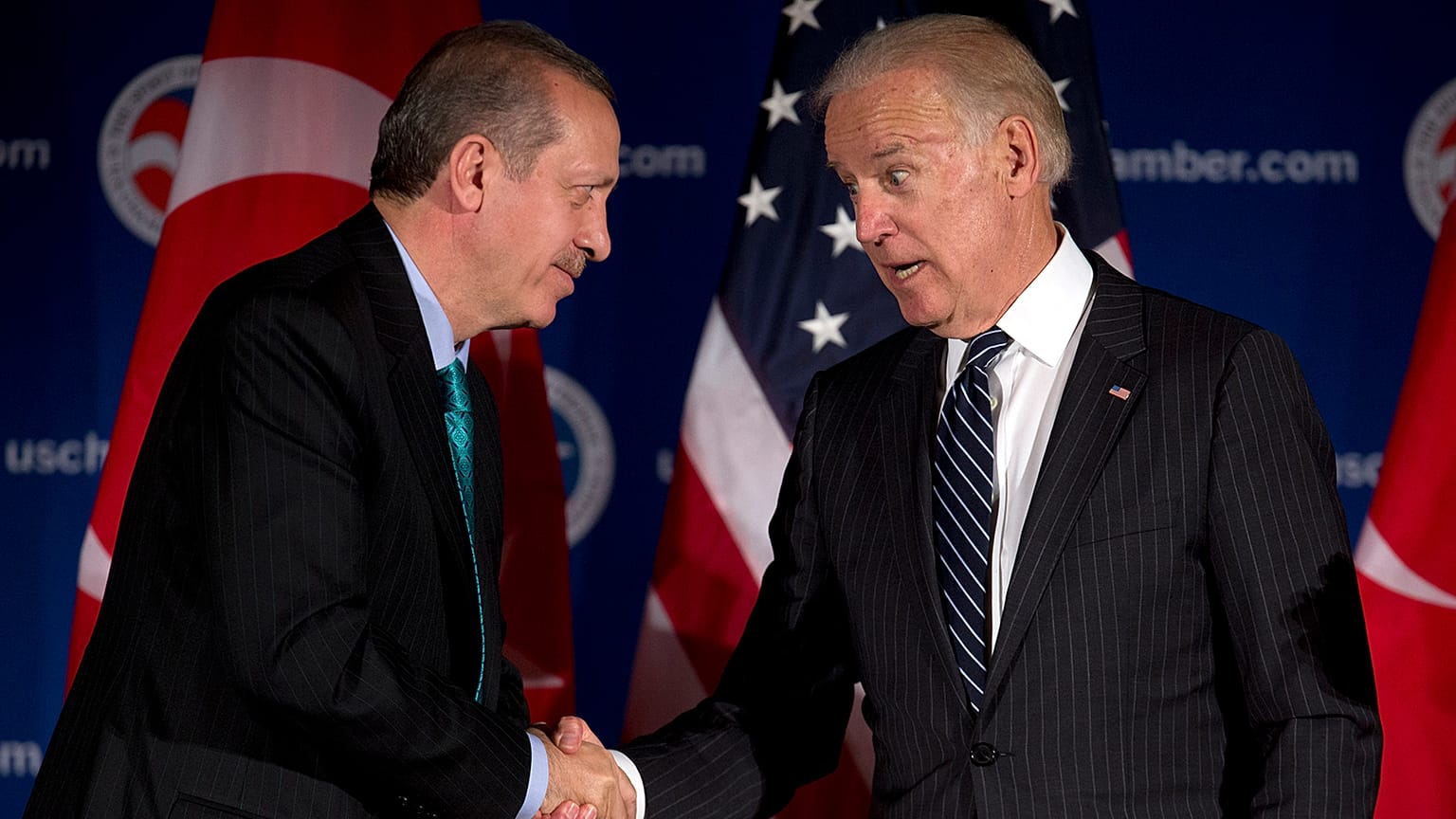 Cumhurbaşkanı Recep Tayyip Erdoğan, ABD Başkanı Joe Biden (arşiv)