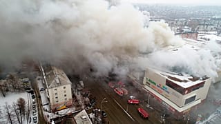 Пожар в ТЦ "Зимняя вишня". Архивное фото.