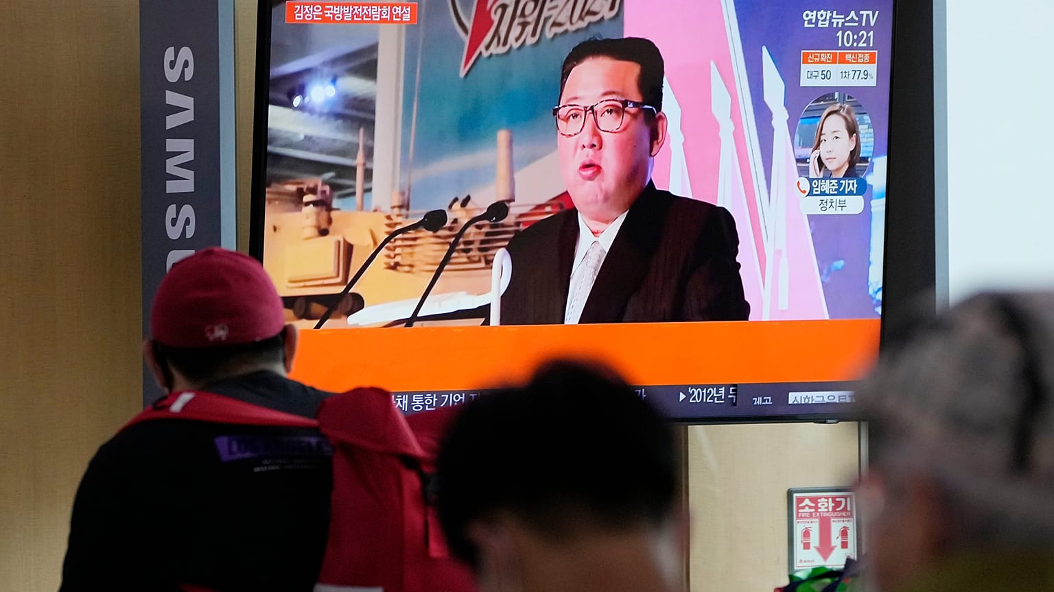 Kuzey Kore lideri Kim Jong-un halka sesleniyor