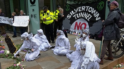 Vor Cop26: Große Klimademos in London und Tel Aviv