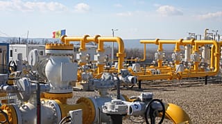 Газораспределительная станция Унгены в Молдавии