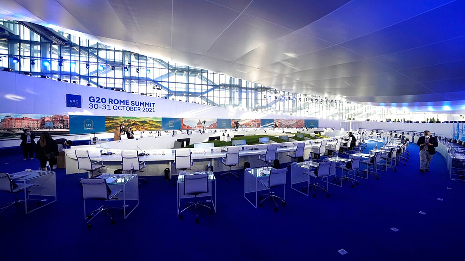Climat et Covid au programme du G20, c'est le premier sommet en personne depuis la pandémie