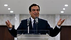 وزير الإعلام اللبناني جورج قرداحي 
