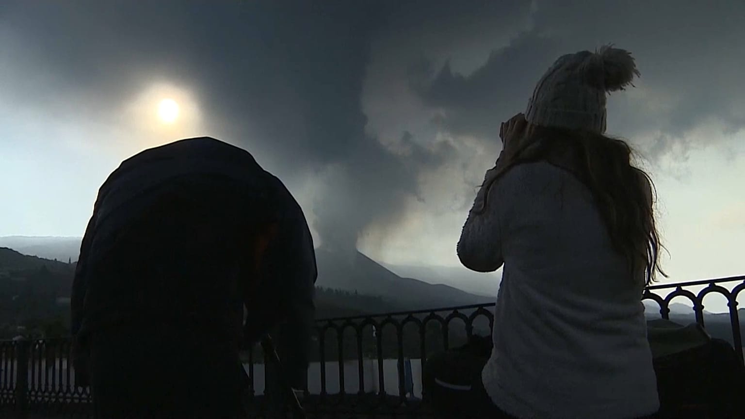 Riesenansturm auf Vulkan auf La Palma 