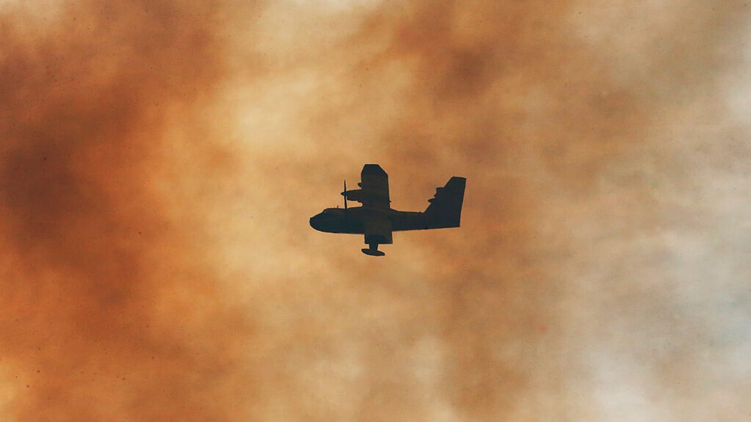 Grande incêndio na Áustria