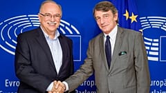 Δημήτρης Παπαδημούλης και Νταβίντ Σασσόλι