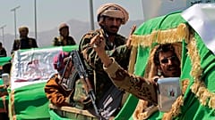 حوثيون في شوارع صنعاء 