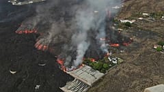 Seis semanas de erupción volcánica en La Palma