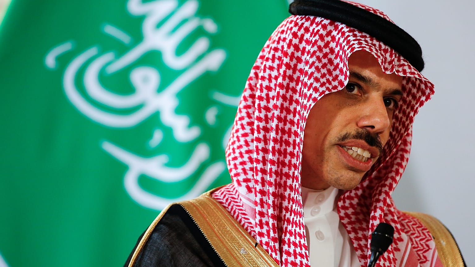وزير الخارجية السعودي فيصل بن فرحان آل سعود 