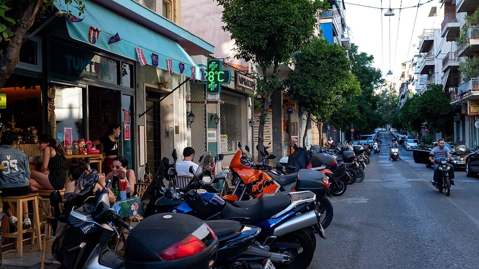 Κατάστημα στην οδό Βεϊκου στην Αθήνα