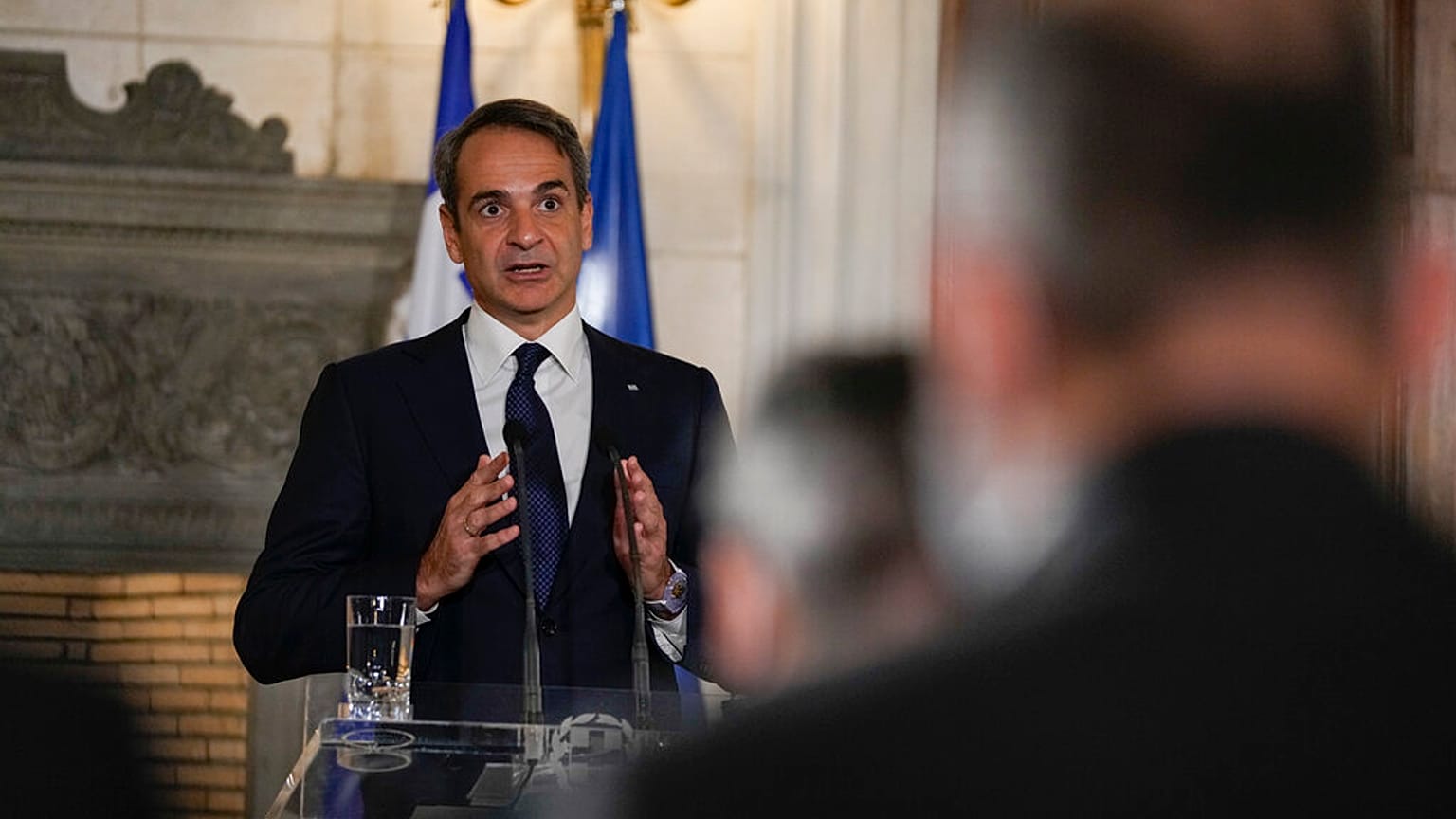 Ο πρωθυπουργός της Ελλάδας Κυριάκος Μητσοτάκης