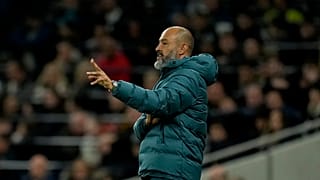 Tottenham's head coach Nuno Espirito Santo