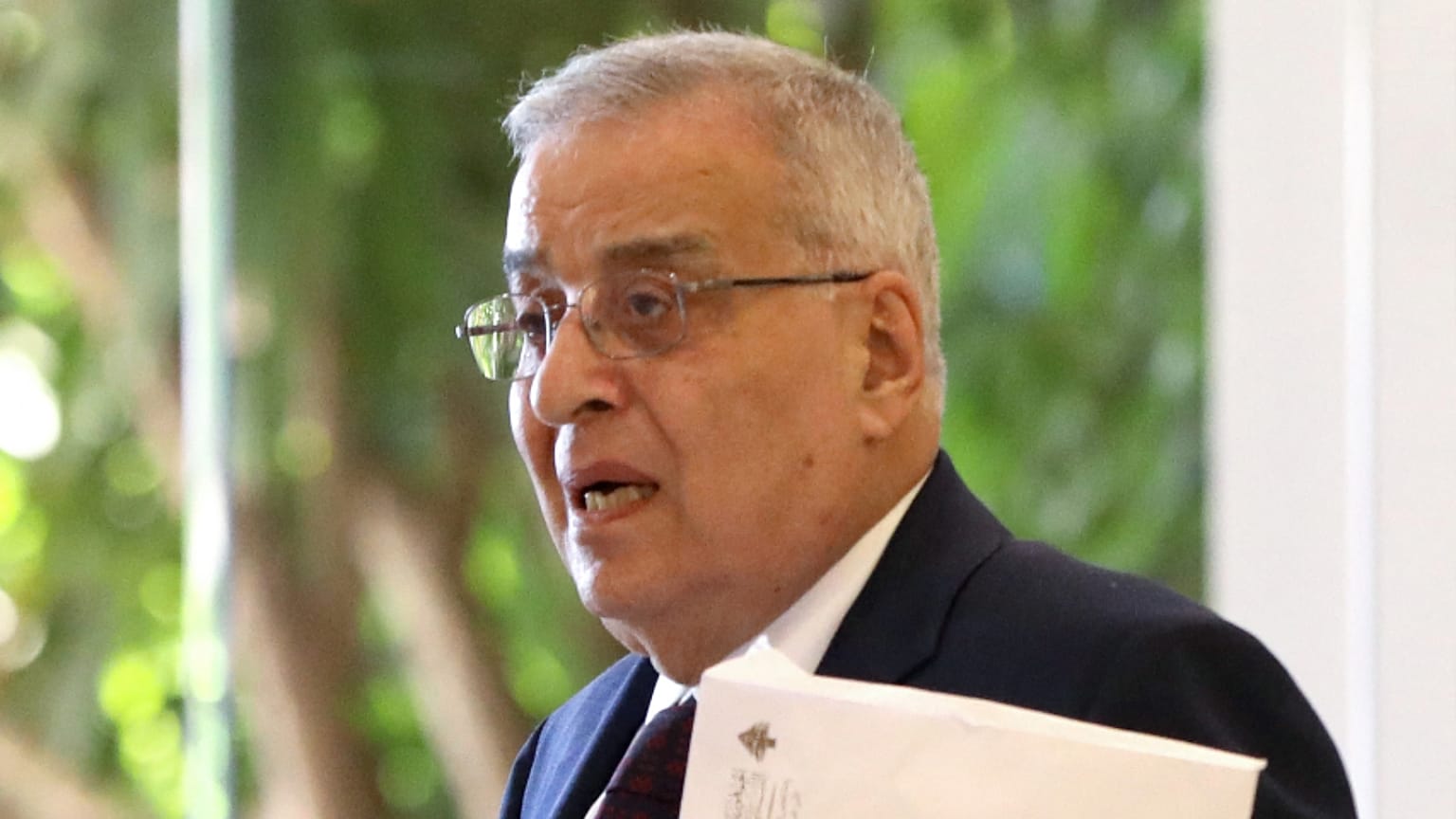 وزير الخارجية اللبناني عبد الله بو حبيب