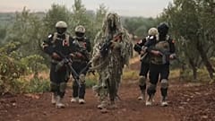 Syrische Rebellen halten Manöver ab