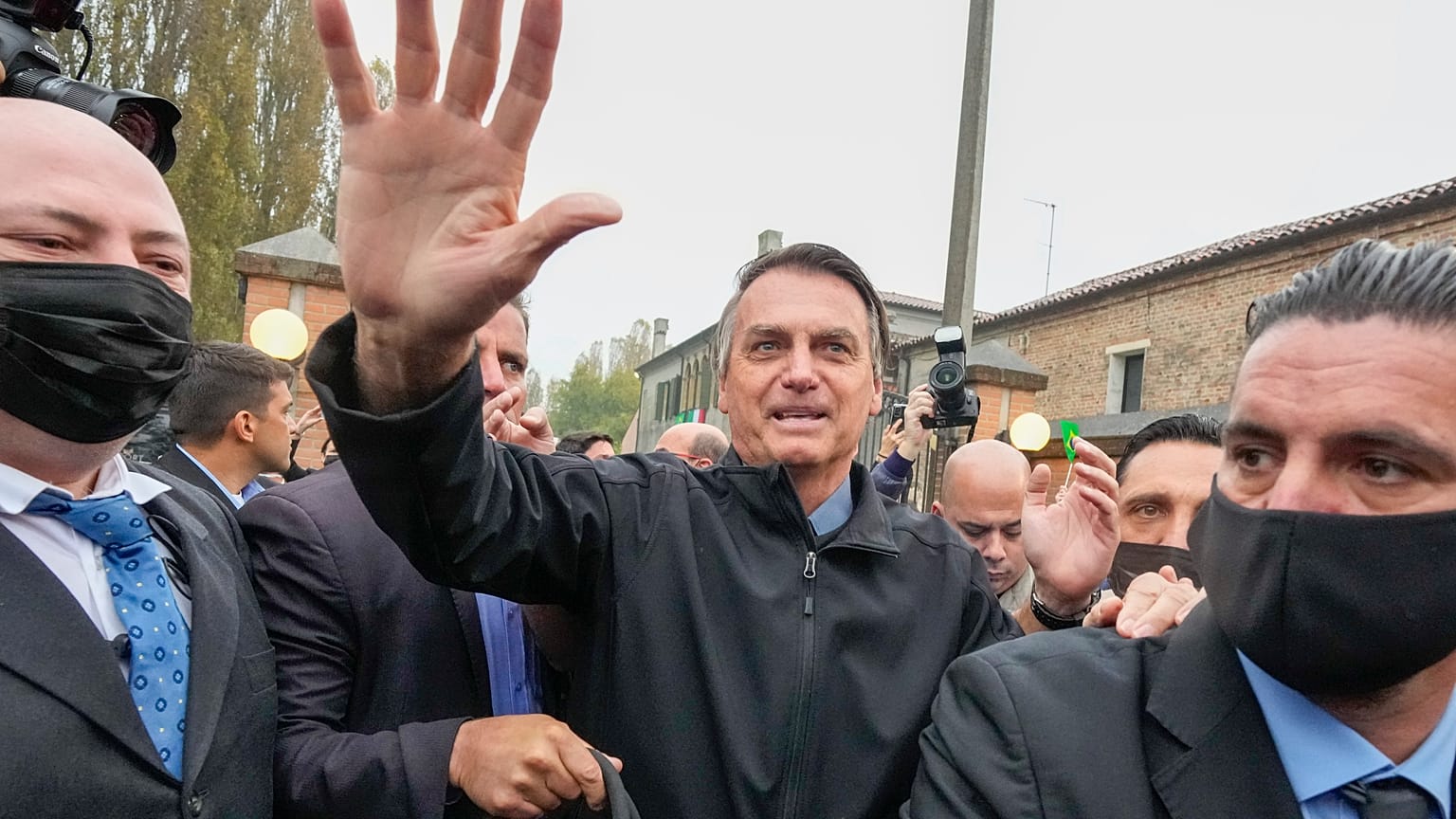 Jair Bolsonaro em Itália