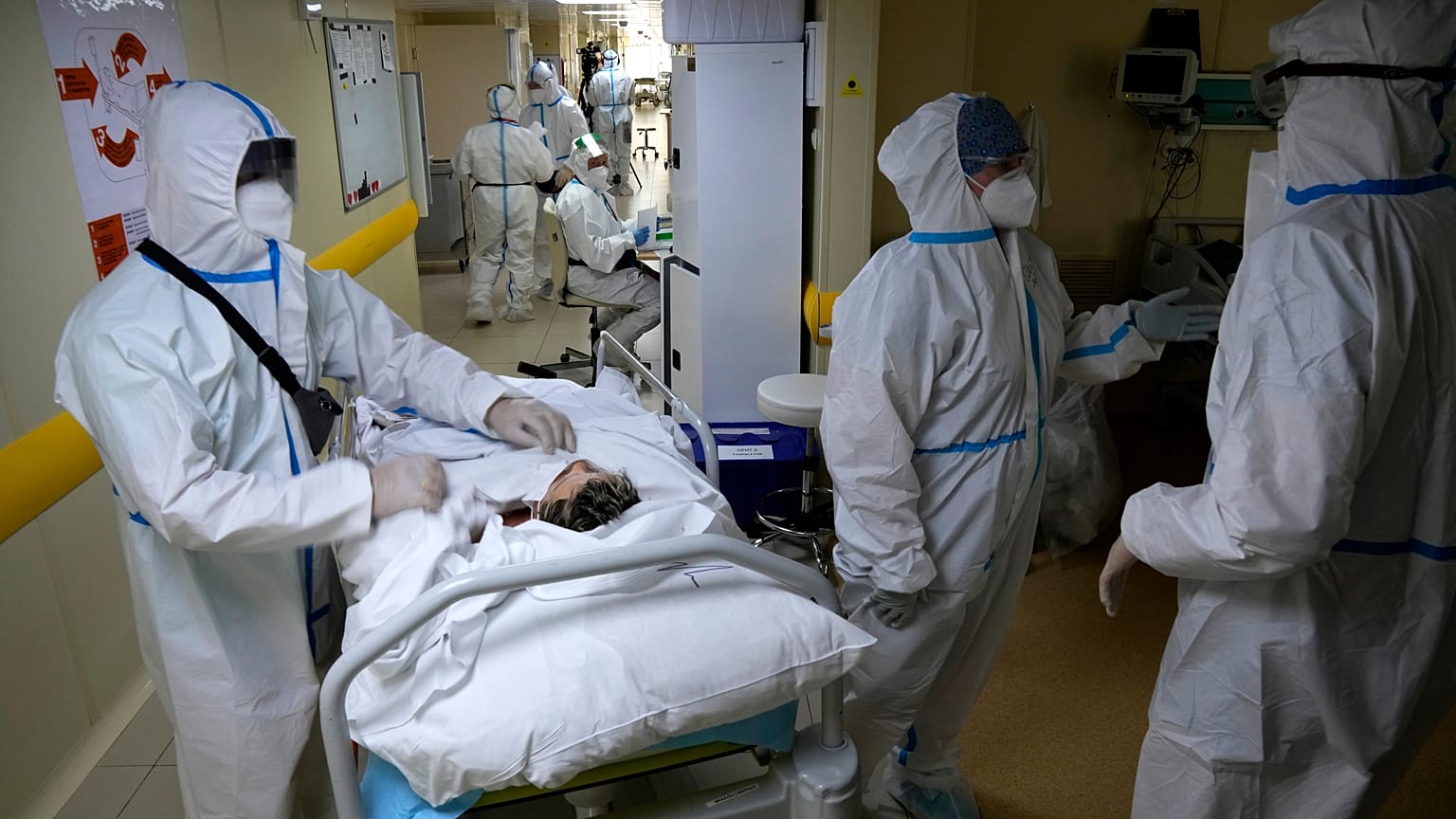 Virus Outbreak Russia