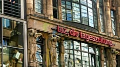 Altes Redaktionsgebäude der Taz, wo Bettina Gaus jahrzehntelang gearbeitet hat