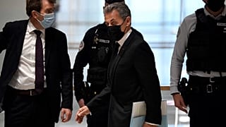 Nicolas Sarkozy au palais de justice de Paris, le 2 novembre 2021, France
