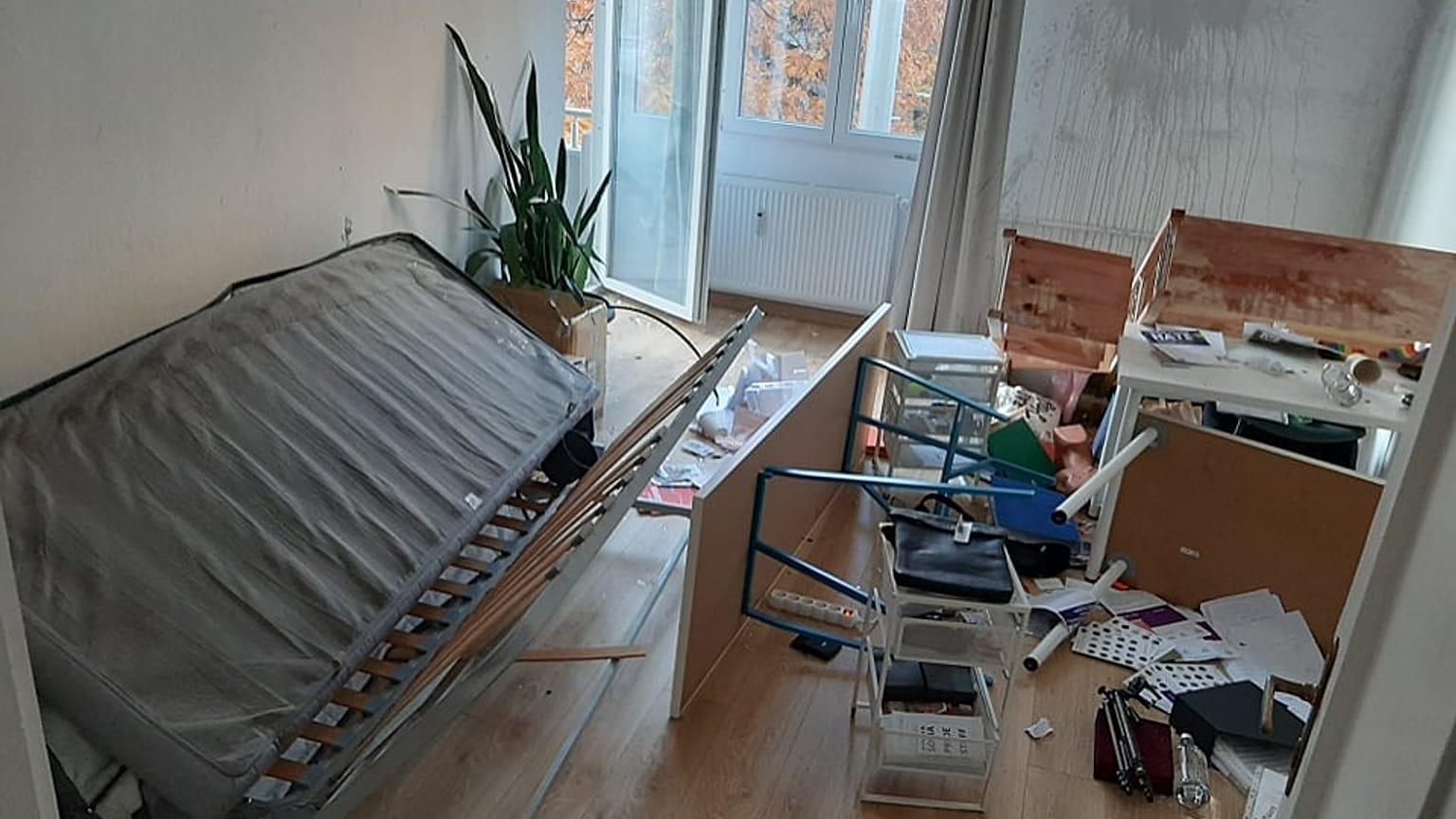 An LGBTI community centre in Sofia, Bulgaria was ransacked during a trans community gathering, a foundation said.