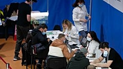 Центр вакцинации в Киеве