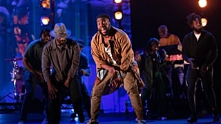 Actor and activist Fehinti Balogun, performing his new digital theatre show, Can I Live?