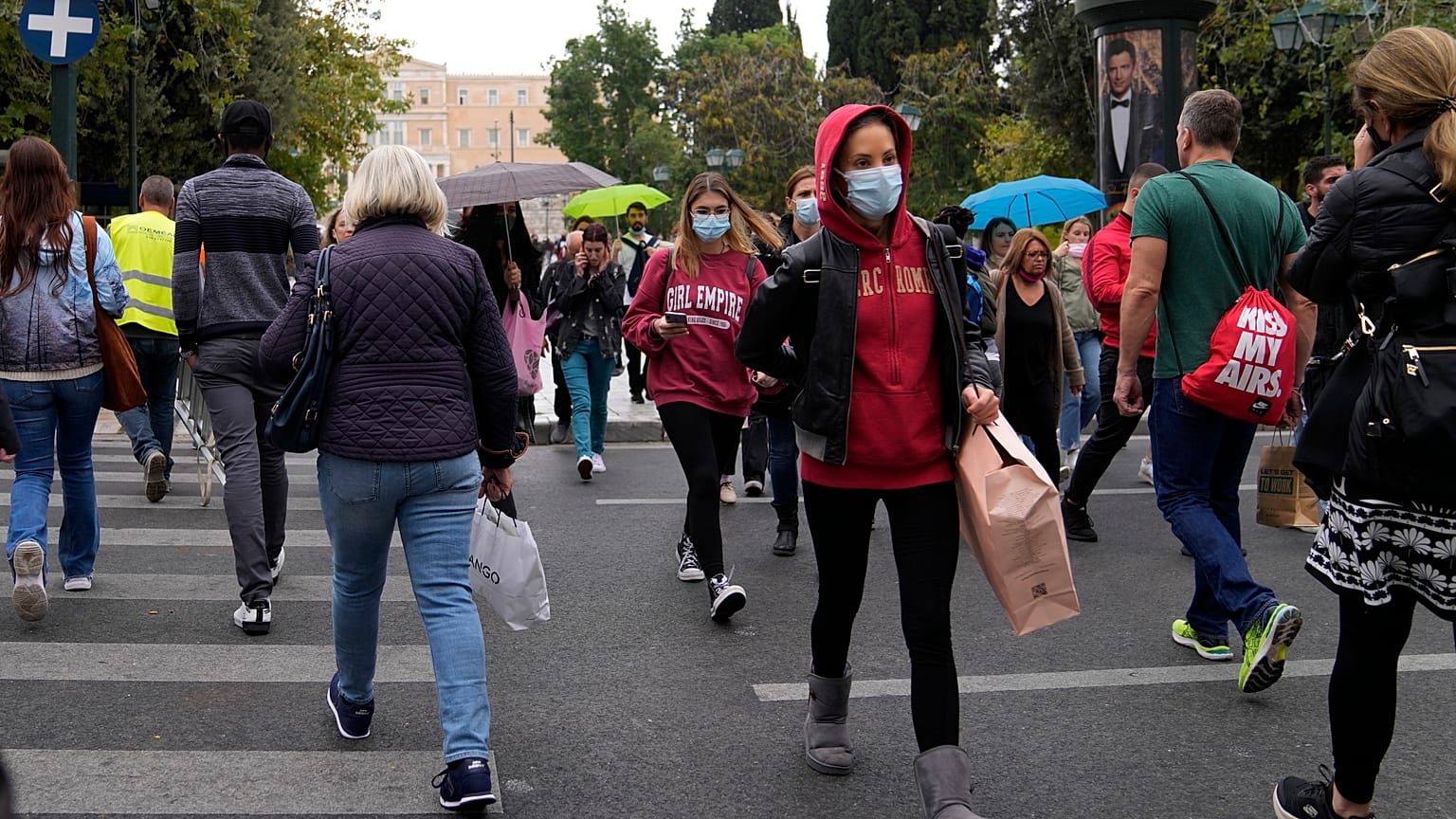 Virus Outbreak Greece