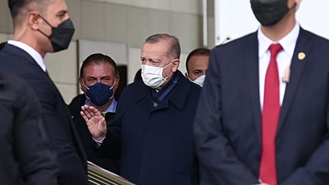 Cumhurbaşkanı Erdoğan Ankara'da