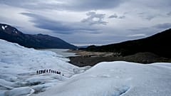 Gletscher nahe El Calafate in Argentinien