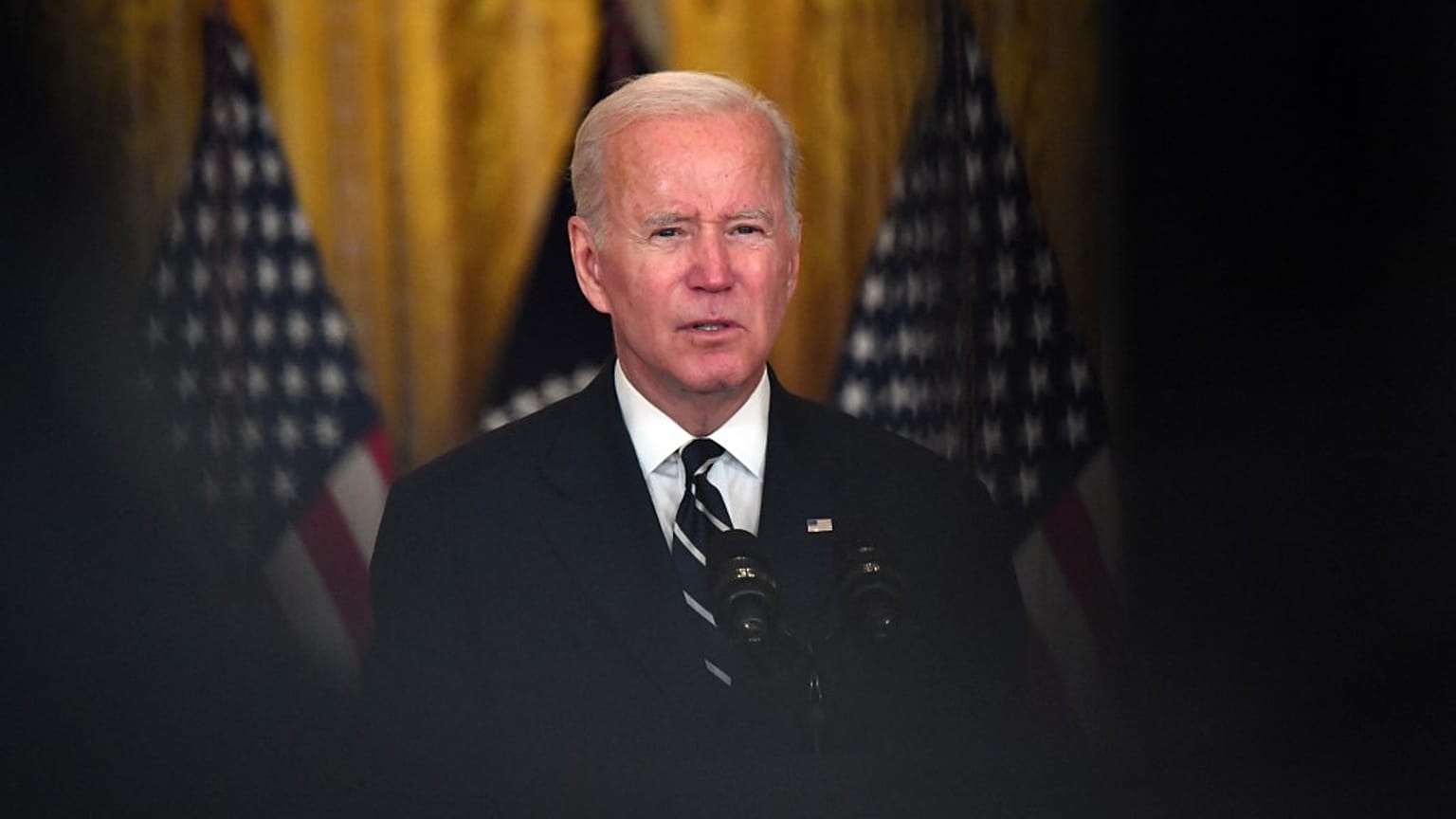 Jo Biden à la Maison Blanche le 28 octobre 2021
