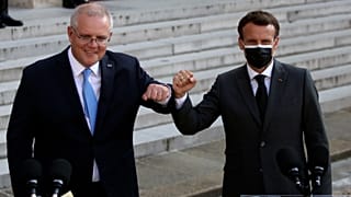 Mikor még úgy tűnt, hogy minden rendben van - máshogy emlékszik júniusi találkozásukra Macron és Morrison