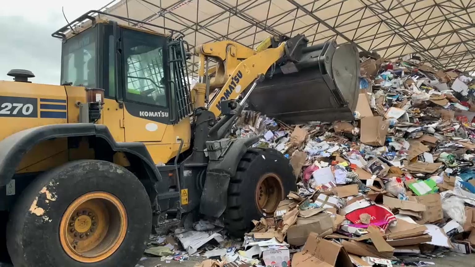 Papierrecycling in Italien