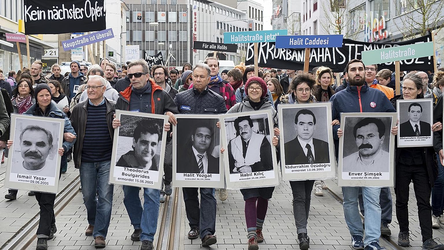 Kassel'de bir anma yürüyüşü (2017)