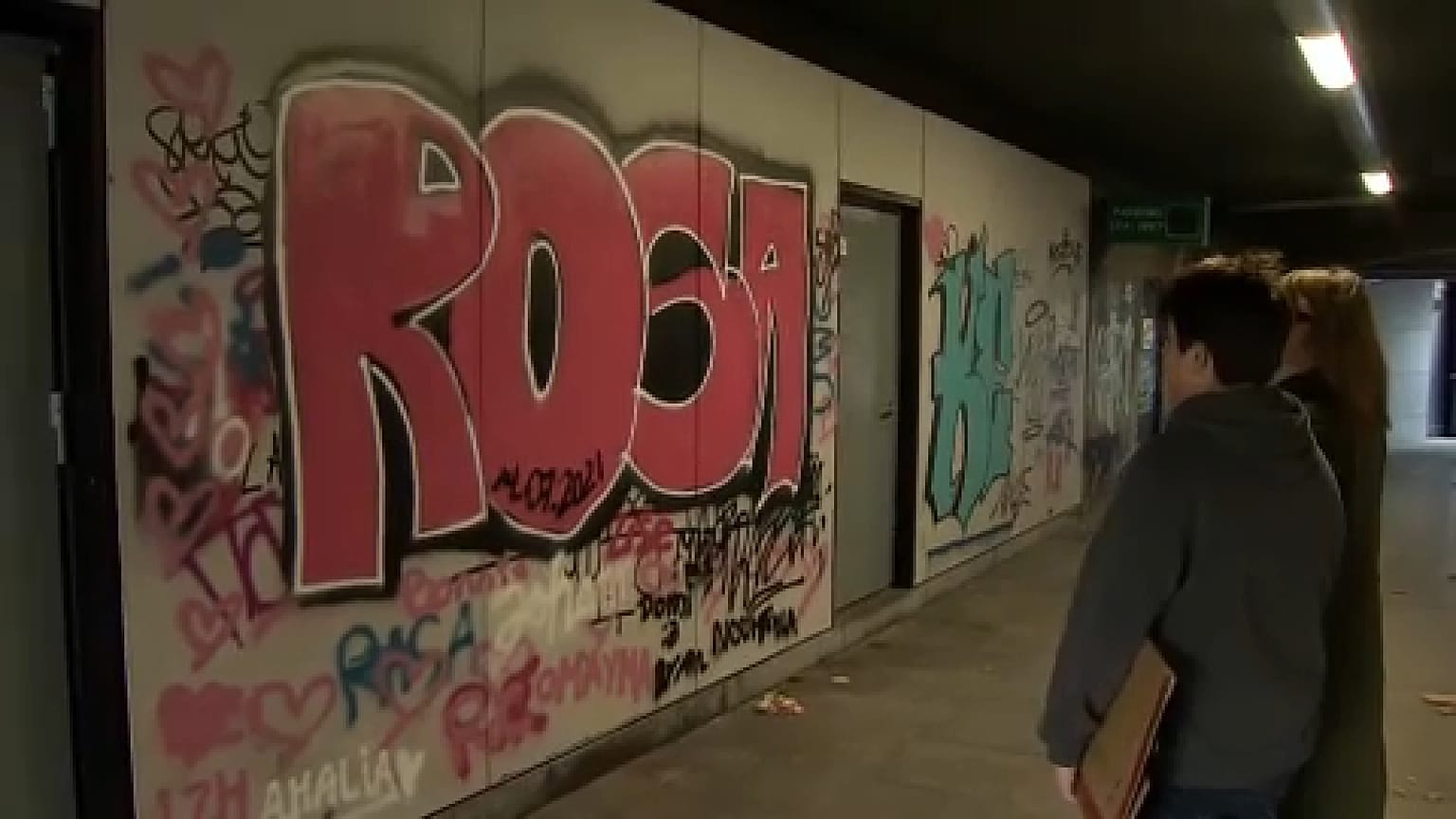 Rosa tag in Brussels
