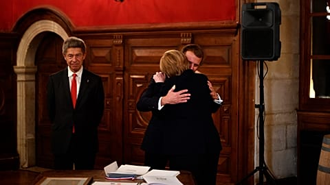 Macron Merkel