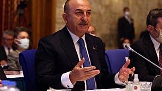 Turkey's Foreign Minister Mevlut Cavusoglu 
