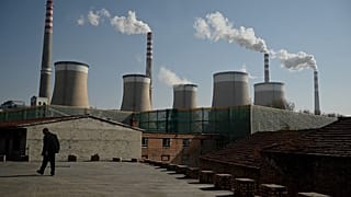 Une centrale électrique au charbon dans le nord de la Chine