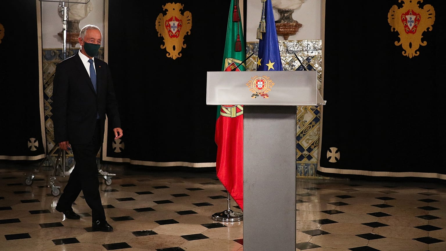 Marcelo Rebelo de Sousa anunciou as razões da dissolução do Parlamemnto numa comunicação em direto ao país